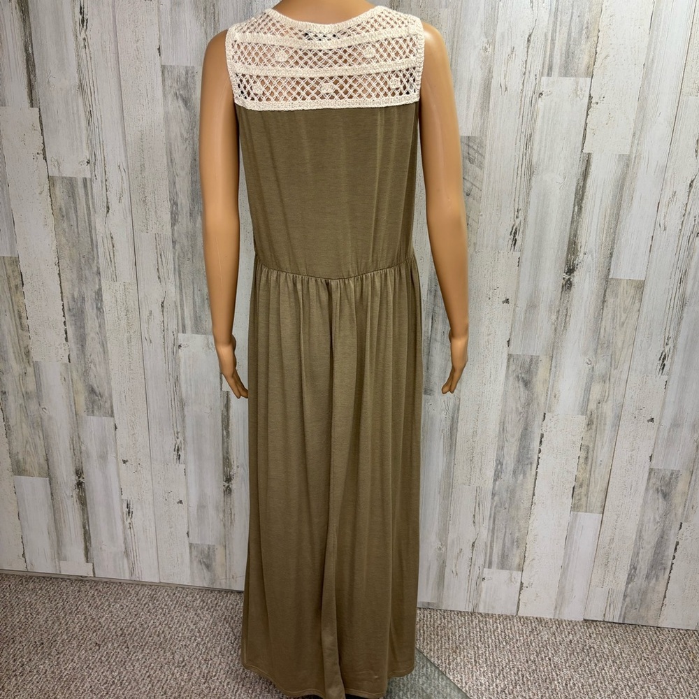 Cal Style Crochet Top Maxi Dress - Picture 6 of 8